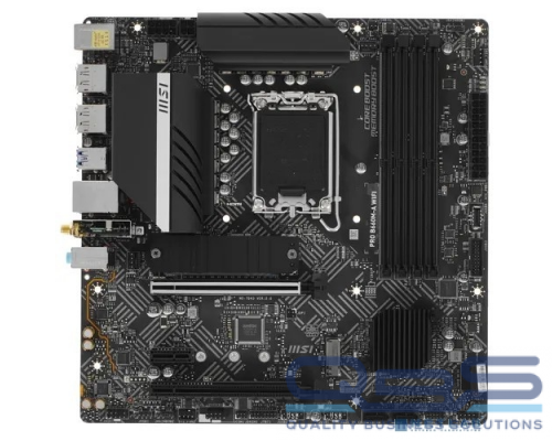 Материнская плата MSI PRO B660M-A WIFI DDR4{Intel B660,LGA 1700,mATX (uATX)} купить QBS.ru