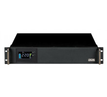 Источник бесперебойного питания Powercom King Pro RM, Line-Interactive, 1500VA/1200W, Rack mount 2U, 6*IEC320-C13 (2 surge & 4 batt), Serial+USB, SmartSlot, LCD, black (1152600)