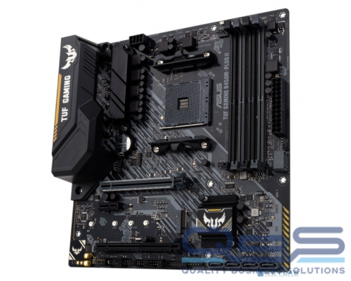 Материнская плата Asus TUF GAMING B450M-PLUS II {AM4,B450,M.2,HDMI,AURA,MB} купить QBS.ru