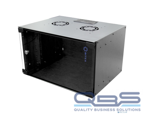 Монтажный шкаф 5bites TC5402-07B Шкаф телекоммуникационный 7U / 520*400 / WALL / BLACK купить QBS.ru