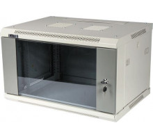  Шкаф настенный серии Pro, 15U 600x800, стеклянная дверь