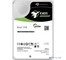 Жесткий диск 12TB Seagate Exos X18 (ST12000NM000J) {SATA 6Gb/s, 7200 rpm, 256mb buffer, 3.5