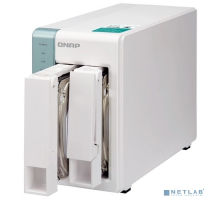 Дисковый массив QNAP D2 Pro Сетевое хранилище 2 отсека для HDD, с функцией USB Quick Access, HDMI-порт. Intel Celeron N3060 1,6 ГГц (до 2,48 ГГц), 1 ГБ