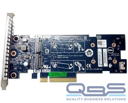 Контроллер DELL Controller BOSS card 2xM.2 SATA-port, Full Height (analog 403-BBQB) купить QBS.ru