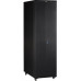 Шкаф 19 Business, 42U 800x1200, черный, передняя дверь стекло, задняя дверь распашная металл купить QBS.ru