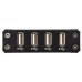 Удлинитель ATEN 4-Port USB 2.0 CAT 5 Extender (up to100m) купить QBS.ru