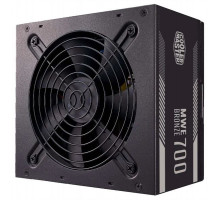 Блок питания Cooler Master MWE Bronze, 700W, ATX, 120mm, 8xSATA, 4xPCI-E(6+2), APFC, 80+ Bronze
