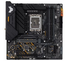 Материнская плата ASUS TUF GAMING B660M-PLUS WIFI D4, LGA1700, B660, 4*DDR4, DP+HDMI, CrossFireX, SATA3 + RAID, Audio, Gb LAN, USB 3.2*6, USB 2.0*6, COM*1 header (w/o cable), mATX ; 90MB1930-M0EAY0