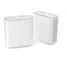 Роутер ASUS XD6S (W-2-PK)//2 access point, 802.11 a/b/g/n/ac/ax,  2,4 + 5 gGz, white; 90IG06F0-MO3B40