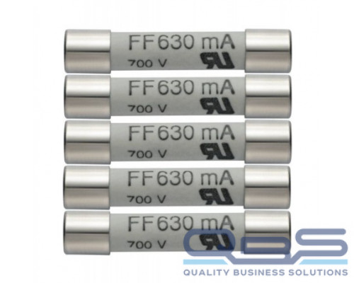 Плавкие предохранители Testo 5x 630mA/600V купить QBS.ru