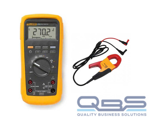 Мультиметр 27-II Fluke в комплекте с i400 Fluke токовыми клещами купить QBS.ru