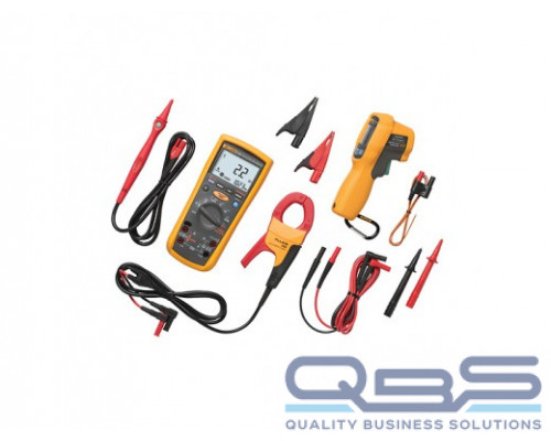 Комплект мультиметр-мегомметр + токовые клещи + пирометр 1587KIT/62MAX+ FC Fluke купить QBS.ru