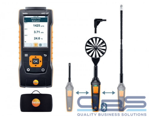 Комплект для вентиляции 2 Testo 440 delta P2 купить QBS.ru