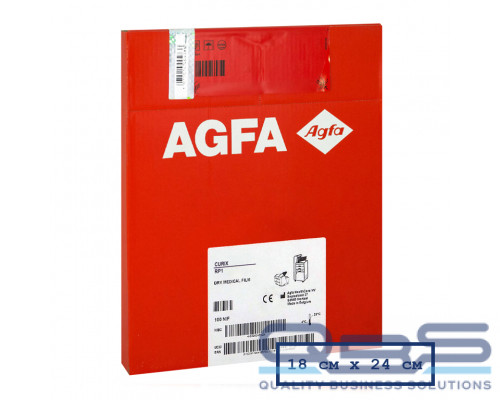 Синечувствительная рентгеновская пленка AGFA CURIX RP1 18х24 купить QBS.ru