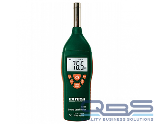 Измеритель шума с подсветкой дисплея Extech 407732 купить QBS.ru