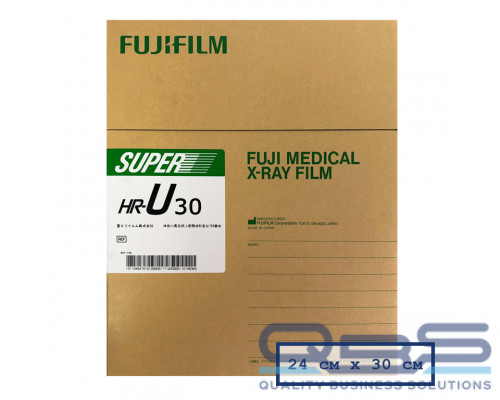 Зеленочувствительная рентгеновская пленка FUJIFILM Super HR-U30 24х30 купить QBS.ru