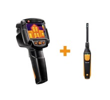 Комплект тепловизора Testo 872 и смарт-зонда термогигрометра Testo 605i
