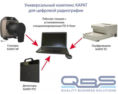 Универсальный комплекс КАРАТ для цифровой радиографии купить QBS.ru
