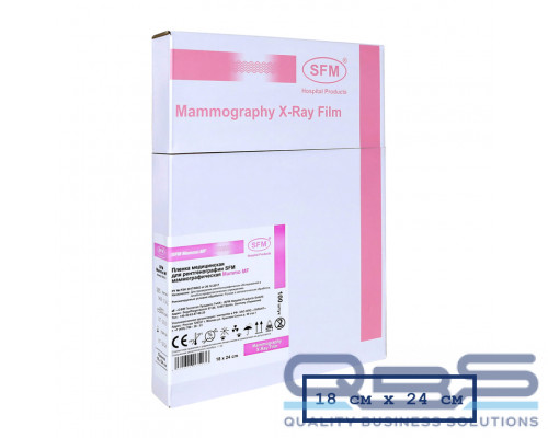 Маммографическая пленка SFM Mammo MF 18х24 купить QBS.ru