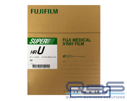 Зеленочувствительная рентгеновская пленка FUJIFILM Super HR-U 13х18 купить QBS.ru