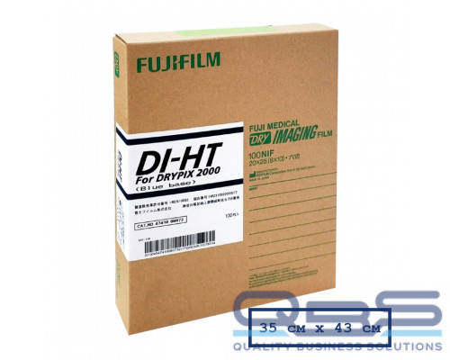Термографическая рентгеновская пленка FUJIFILM DI-HT 35х43 купить QBS.ru
