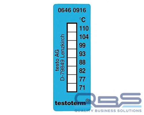 Термополоски 71-110 °С Testo