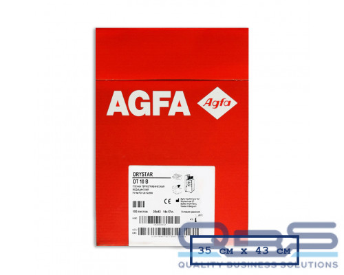 Термографическая рентгеновская пленка AGFA DRYSTAR DT10B 35х43 купить QBS.ru