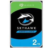 Жесткий диск HDD SATA Seagate 2Tb, ST2000VX015, Skyhawk Guardian Surveillance, 5900 rpm, 256Mb buffer (аналог ST2000VX008), 1 year