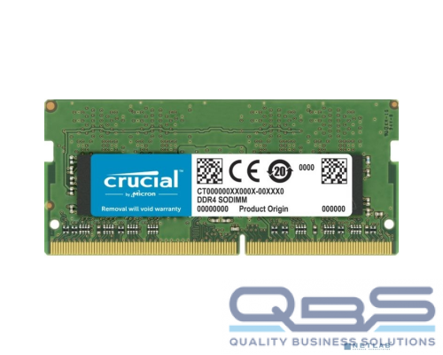 Модуль памяти Crucial DDR4 SODIMM 32GB CT32G4SFD832A PC4-25600, 3200MHz купить QBS.ru