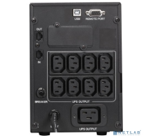 ИБП PowerCom Smart King Pro+ SPT-2000-II LCD ИБП {Line-Interactive, 2000VA/1600W, 8 xC13 + 1 xC19, USB, SNMP Slot} (1152568)
