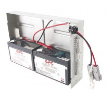 Комплект сменных батарей для источника бесперебойного питания  apc Battery replacement kit for SUA750RMI2U, SU700RM2U, SU700RMI2U, SU700R2IBX120 (сборка из 2 батарей в металлическом поддоне )