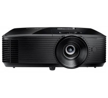 Проектор Optoma HD145X Home Entertainment/ Cinema (DLP, Full HD 1920x1080, 3400Lm, 25000:1, HDMI, USB-A, Audio-Out 3.5mm,  1x5W speaker, 3D Ready, Black)