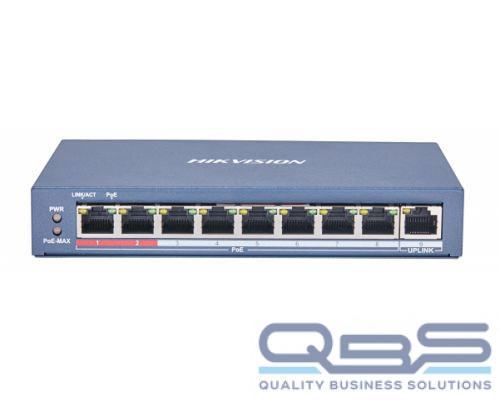 Коммутатор PoE HIKVISION DS-3E0109P-E(C) купить QBS.ru