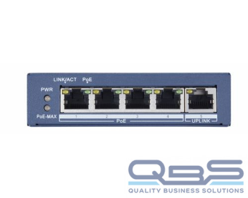 Коммутатор PoE HIKVISION DS-3E0505P-E купить QBS.ru