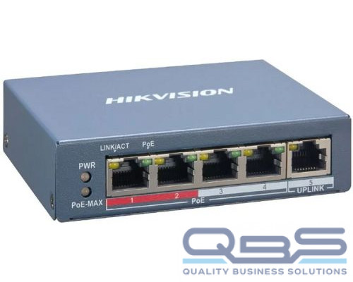 Коммутатор HIKVISION DS-3E1105P-EI купить QBS.ru