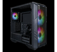 Корпус Cooler Master MasterCase HAF 500P, USB3.0x2, USB3.2x1(TypeC), 2x200ARGBFans, 2x120Fan, Black, Full Tower, w/o PSU