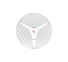Точка доступа MikroTik LHG XL 2 with 21dBi 2.4GHz antenna, Dual Chain 802.11bgn wireless, 650MHz CPU, 64MB RAM, 1 x LAN, POE, PSU, pole mount, RouterOS L3