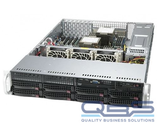 Шасси серверное Supermicro SuperServer 2U 620P-TR noCPU(2)3rd GenScalable/TDP 270W/no DIMM(16)/ SATARAID HDD(8)LFF/6xLP,M2/2x1GbE/2x1200W купить QBS.ru