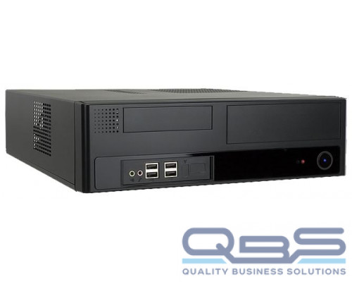 Корпус Slim Case InWin BL641 Black 300W 4*USB+AirDuct+Fan+Audio mATX купить QBS.ru