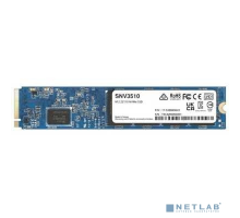 Дисковый массив Synology SSD SNV3000 SNV3510-400G SSD SNV3000 Series PCIe 3.0 x4 ,M.2 22110, 400GB, R3000/W750 Mb/s, IOPS 225K/45K, MTBF 1,8M repl SNV3500-400G