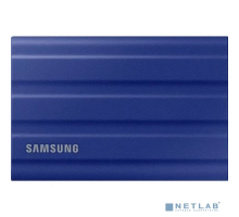 накопитель Внешние HDD и SSD/ Samsung External SSD T7 Shield, 2TB, Type C-to-C/A, USB 3.2 Gen2, R/W 1050/1000MB/s, IP65, 88x59x13mm, 98g, Blue (12 мес.)