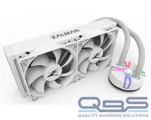 Система водяного охлаждения Zalman CPU Liquid Cooler 240mm, White купить QBS.ru