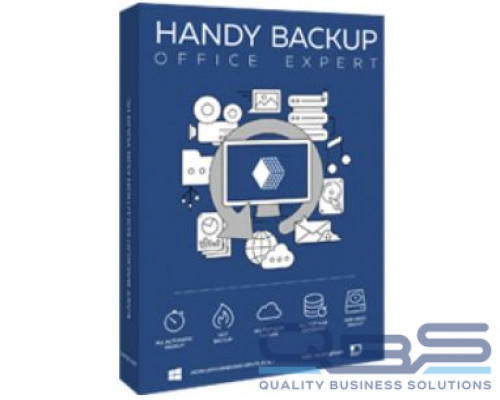 Право на использование (электронный ключ) Новософт Handy Backup Office Expert 8 (10 - ...) купить QBS.ru