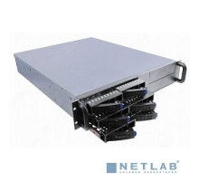 Корпус Procase ES206S-SATA3-B-0 {2U 6 SATAII/SAS hotswap HDD, глубина 550мм, MB 12