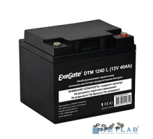 батареи Exegate EX282977RUS Аккумуляторная батарея DTM 1240 L (12V 40Ah, под болт М5)