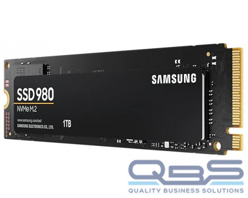 Твердотельный накопитель SSD M.2 (PCI-E NVMe) 1Tb Samsung 980 (R3500/W3000MB/s) (MZ-V8V1T0BW) 1year купить QBS.ru