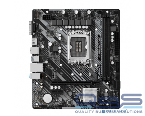 Материнская плата ASROCK H610M-HVS/M.2 R2.0, LGA 1700, Intel H610, mATX, Ret купить QBS.ru