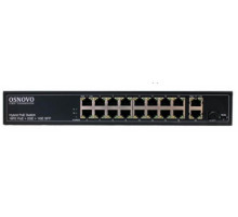 Коммутатор PoE OSNOVO SW-61621(300W)