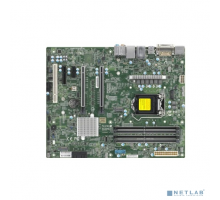 Материнская плата Supermicro MBD-X12SAE-B 10th Generation Intel® Core™ i9/Core™ i7/Core™i5/Core™i3/Pentium®/Celeron® Processor,Intel® Xeon® W-1200 Processors Single Socket LGA-1200 (Socket H5) supported,CPU TDP