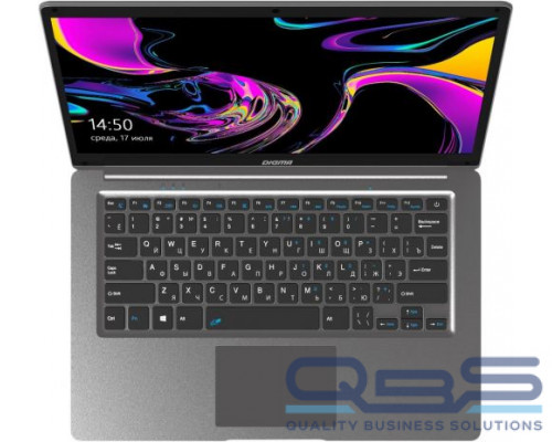 Ноутбук Digma EVE 14 C411 ES4058EW N3350/4GB/128GB SSD/HD Graphics 500/14.1/IPS/FHD/5000mAh/Win10Home/dk.grey купить QBS.ru